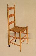 Shaker tilting chair